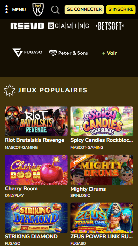 Kings Chance Casino Jeux Fiable Kings Chance Avis de Machines à Sous en France